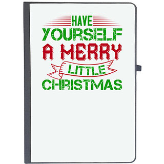                       UDNAG Ruled Notebook Diary 'Christmas | Have yourself a merry little Christmas', [A5 80Pages 80GSM]                                              