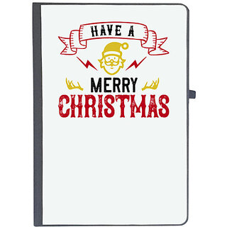                      UDNAG Ruled Notebook Diary 'Christmas | have a merry christmas', [A5 80Pages 80GSM]                                              