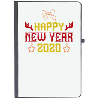                       UDNAG Ruled Notebook Diary 'Happy new year | happy new year 2020 2', [A5 80Pages 80GSM]                                              
