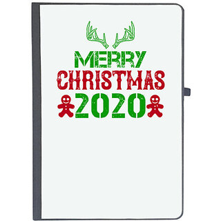                       UDNAG Ruled Notebook Diary 'Christmas | merry christmas 2020', [A5 80Pages 80GSM]                                              