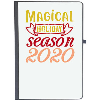                       UDNAG Ruled Notebook Diary 'Christmas | magical holiday season 2020', [A5 80Pages 80GSM]                                              