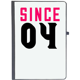                       UDNAG Ruled Notebook Diary 'Couple | since 04', [A5 80Pages 80GSM]                                              