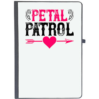                      UDNAG Ruled Notebook Diary 'Patrol | patel patrol', [A5 80Pages 80GSM]                                              