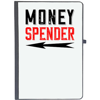                       UDNAG Ruled Notebook Diary 'Couple | money spender', [A5 80Pages 80GSM]                                              