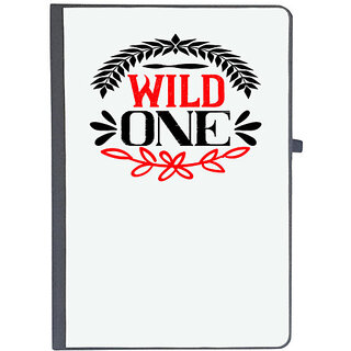                       UDNAG Ruled Notebook Diary 'Couple | wild one', [A5 80Pages 80GSM]                                              