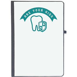                       UDNAG Ruled Notebook Diary 'Dentist | Are your kids afraid of the Dentist', [A5 80Pages 80GSM]                                              