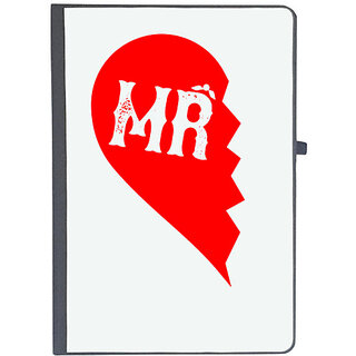                       UDNAG Ruled Notebook Diary 'Couple | Mr', [A5 80Pages 80GSM]                                              