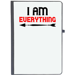                       UDNAG Ruled Notebook Diary 'Couple | i am everything', [A5 80Pages 80GSM]                                              
