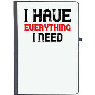                       UDNAG Ruled Notebook Diary 'Couple | i have everything i need', [A5 80Pages 80GSM]                                              