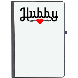                      UDNAG Ruled Notebook Diary 'Couple | hubby', [A5 80Pages 80GSM]                                              
