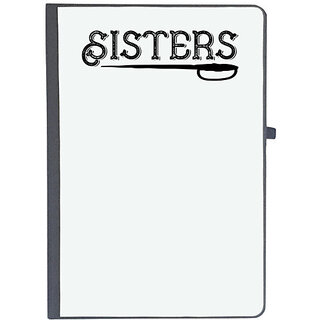                       UDNAG Ruled Notebook Diary 'Sister | sisters', [A5 80Pages 80GSM]                                              
