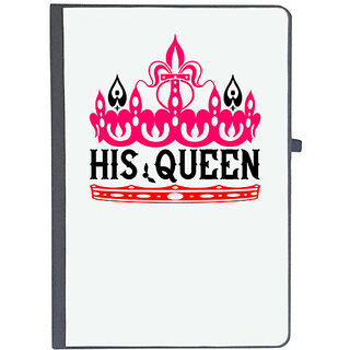                       UDNAG Ruled Notebook Diary 'Couple | his Queen', [A5 80Pages 80GSM]                                              