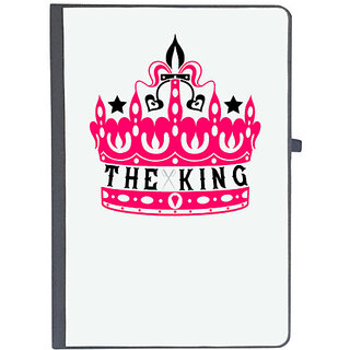                       UDNAG Ruled Notebook Diary 'Couple | the king', [A5 80Pages 80GSM]                                              