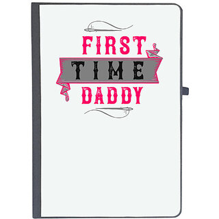                       UDNAG Ruled Notebook Diary 'Couple | first time daddy', [A5 80Pages 80GSM]                                              