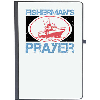                       UDNAG Ruled Notebook Diary 'Fishing | Fishermans Prayer', [A5 80Pages 80GSM]                                              