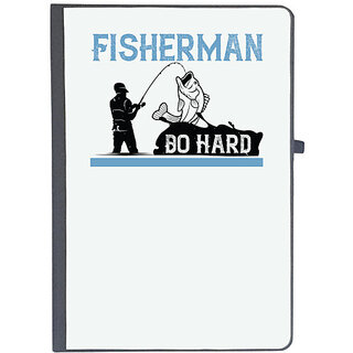                       UDNAG Ruled Notebook Diary 'Fishing | Just Call Me Pretty and Take Me Fishing-3', [A5 80Pages 80GSM]                                              