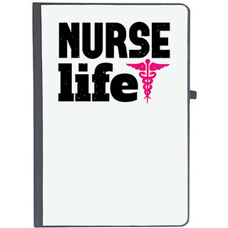                       UDNAG Ruled Notebook Diary 'Nurse | Nurse life', [A5 80Pages 80GSM]                                              