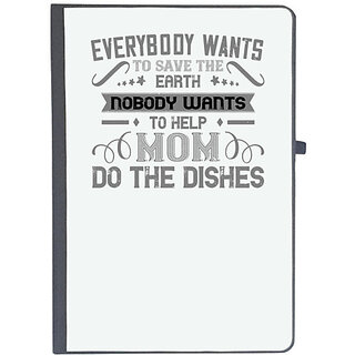                       UDNAG Ruled Notebook Diary 'Mother | Everybody wants', [A5 80Pages 80GSM]                                              