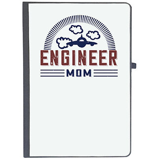                       UDNAG Ruled Notebook Diary 'Engineer, Mother | engineer mom', [A5 80Pages 80GSM]                                              