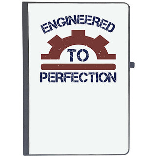                       UDNAG Ruled Notebook Diary 'Engineer | engineered to perfection', [A5 80Pages 80GSM]                                              