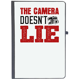                       UDNAG Ruled Notebook Diary 'Cameraman | THE CAMERA DOESN'T LIE 2', [A5 80Pages 80GSM]                                              