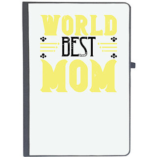                       UDNAG Ruled Notebook Diary 'Mother | world best mom', [A5 80Pages 80GSM]                                              