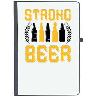                       UDNAG Ruled Notebook Diary 'Beer | STRONG BEER', [A5 80Pages 80GSM]                                              