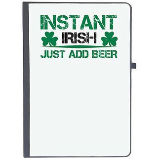                       UDNAG Ruled Notebook Diary 'Beer | instant irish just add beer', [A5 80Pages 80GSM]                                              