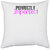 UDNAG White Polyester 'Perfectly imperfect' Pillow Cover [16 Inch X 16 Inch]