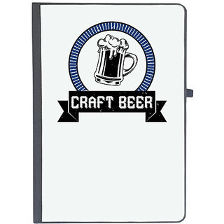                       UDNAG Ruled Notebook Diary 'Beer | CRAFT BEER', [A5 80Pages 80GSM]                                              