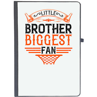                       UDNAG Ruled Notebook Diary 'Brother | Little brother, biggest fan', [A5 80Pages 80GSM]                                              