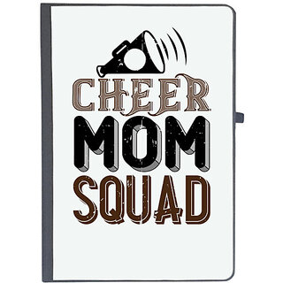                       UDNAG Ruled Notebook Diary 'Mother | Cheer mo squad', [A5 80Pages 80GSM]                                              