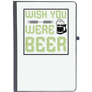                       UDNAG Ruled Notebook Diary 'Beer | WISH YOU WERE BEER', [A5 80Pages 80GSM]                                              