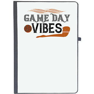                       UDNAG Ruled Notebook Diary 'Football | Game day vibes', [A5 80Pages 80GSM]                                              