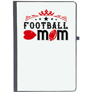                       UDNAG Ruled Notebook Diary 'Mother | Football mom 2', [A5 80Pages 80GSM]                                              