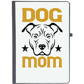                       UDNAG Ruled Notebook Diary 'Mother | dog mom', [A5 80Pages 80GSM]                                              