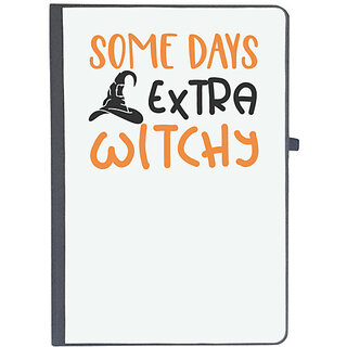                       UDNAG Ruled Notebook Diary 'Witch | SOME DAYS IM EXTRA WITCHY', [A5 80Pages 80GSM]                                              