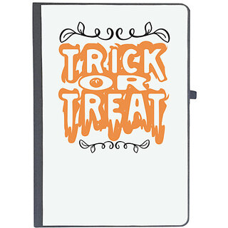                       UDNAG Ruled Notebook Diary 'Witch | trick or tread', [A5 80Pages 80GSM]                                              