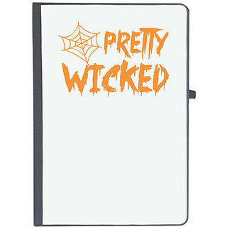                       UDNAG Ruled Notebook Diary 'Witch | pretty wicked', [A5 80Pages 80GSM]                                              