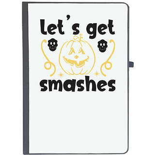                       UDNAG Ruled Notebook Diary 'Witch | lets get smashes', [A5 80Pages 80GSM]                                              