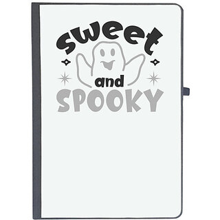 UDNAG Ruled Notebook Diary 'Witch | sweet and spooky', [A5 80Pages 80GSM]