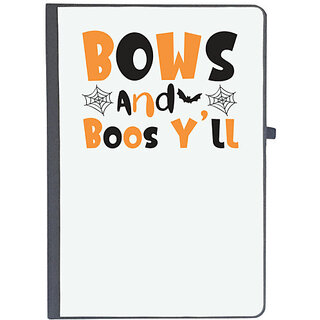                       UDNAG Ruled Notebook Diary 'Witch | bows and boos yll', [A5 80Pages 80GSM]                                              