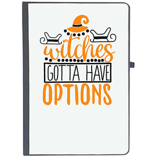                       UDNAG Ruled Notebook Diary 'Witch | witches gotta have', [A5 80Pages 80GSM]                                              
