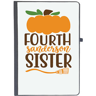                       UDNAG Ruled Notebook Diary 'Witch | fourth sanderson sister', [A5 80Pages 80GSM]                                              