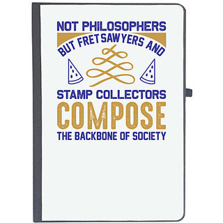                       UDNAG Ruled Notebook Diary 'Stamp collector | Not', [A5 80Pages 80GSM]                                              