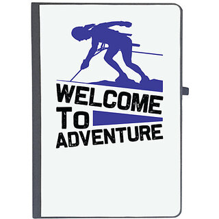                       UDNAG Ruled Notebook Diary 'Climbing | welcome to', [A5 80Pages 80GSM]                                              