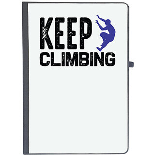                       UDNAG Ruled Notebook Diary 'Climbing | Keep climbing', [A5 80Pages 80GSM]                                              