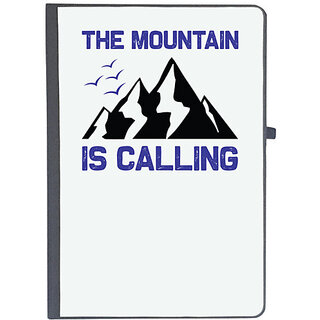                       UDNAG Ruled Notebook Diary 'Adventure | The mountain', [A5 80Pages 80GSM]                                              