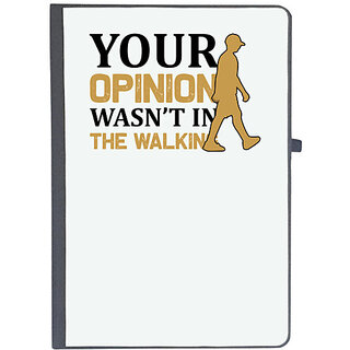                       UDNAG Ruled Notebook Diary 'Walking | your copy', [A5 80Pages 80GSM]                                              
