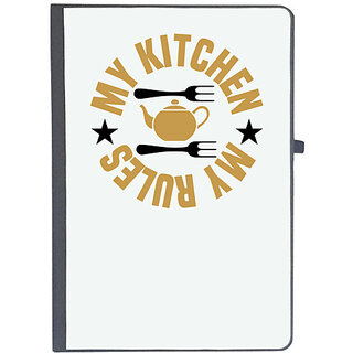                       UDNAG Ruled Notebook Diary 'Cooking | My kitchen', [A5 80Pages 80GSM]                                              
